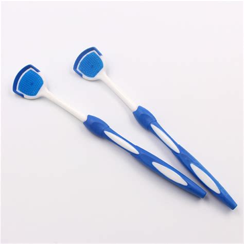 Try to get your baby to open their mouth on their own in order to. Tongue Scraper with Tender Rubber Bristles - Buy Tongue ...