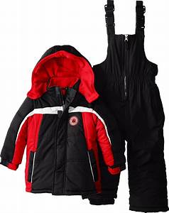 Amazon Com Ixtreme Little Boys 39 Colorblock Snowsuit Black 2t