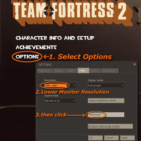 Team Fortress 2 Performance Guide Team Fortress 2 Tweaks