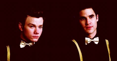 At Least They Re Sitting Next To Each Other Small Miracles Blaine And Kurt Glee Cast