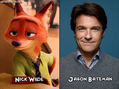 Zootopia Characters And Voice Actors Youtube