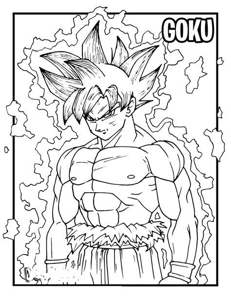13 Luxe De Coloriage Goku Ultra Instinct Galerie Colo