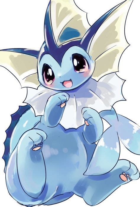 Vaporeon By Whitelate With Images Pokemon Eeveelutions Pokemon