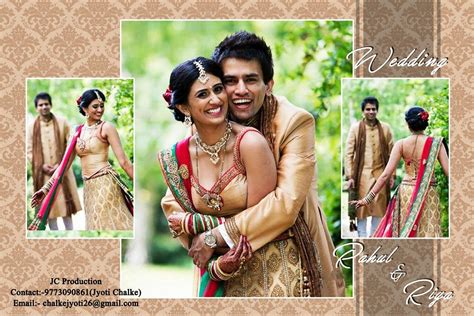 Pin By Suresh Nerkar On Wedding Album Cover Design Wedding Album