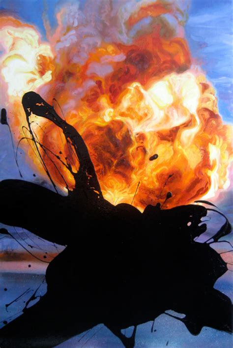 Jaclyn Santos Explosion Painting Series By Jaclyn Santos