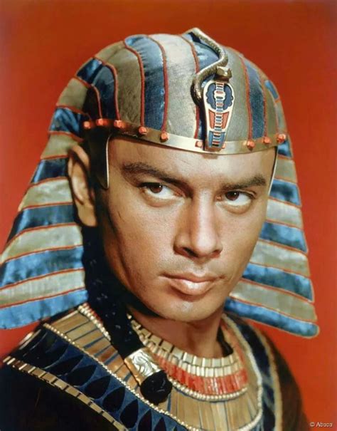 Yul Brynner For The Ten Commandments 1956 Old Hollywood Stars