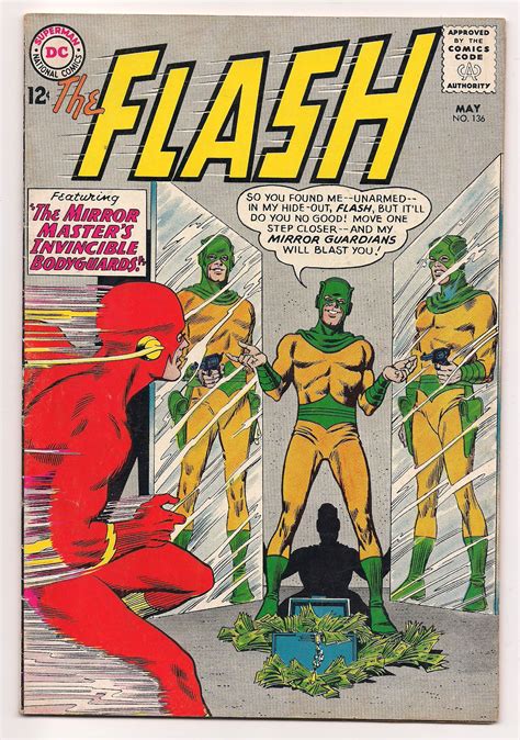 The Flash Silver Age Comic Book Covers Late 1950s 1960s