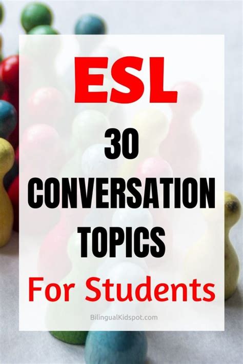 30 Esl English Conversation Topics For Students And Young Learners