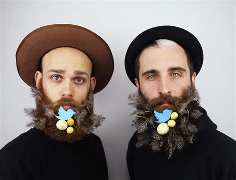 The Gay Beards Dress Their Matching Facial Hair In Anything You Can