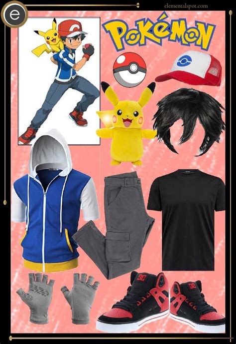 Dress Up Like Ash Ketchum From Pokemon Elemental Spot