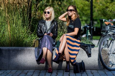 Rain Can T Hold Back The Best Of Stockholm Street Style Photos W Magazine Stockholm Fashion
