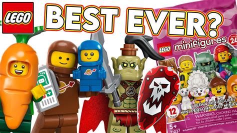 Best Lego Minifigure Series Cmf Series 24 Official Reveal Youtube