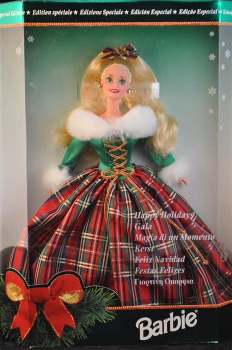 Mattel Barbie Happy Holidays Gala Special Edition 1995 Nokomis Bookstore And T Shop