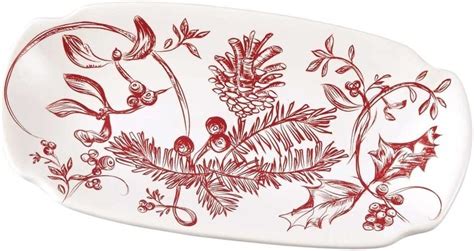 Mud Pie Toile Trinket Tray Home And Kitchen