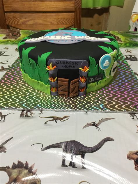 Jurassic World Birthday Cake Dinosaur Birthday Cakes Dinosaur