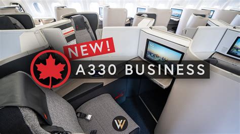 Air Canada A330 Business Class Review Seats Beds Meals