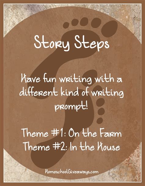 FREE Writing Prompts-Story Steps Volume 1: On the Farm and In the House ...