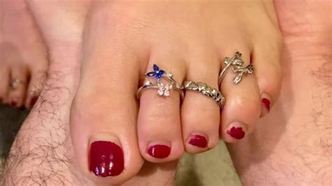 Toe Rings On Sexy Teen Feet