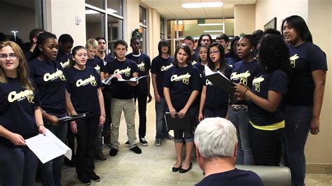 Osceola High School Chorale Performs At Florida Hospital Kissimmee