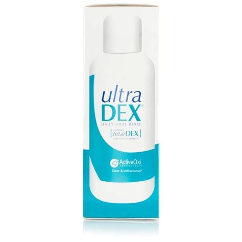 ultradex oral rinse 500ml formerly retardex chemist direct