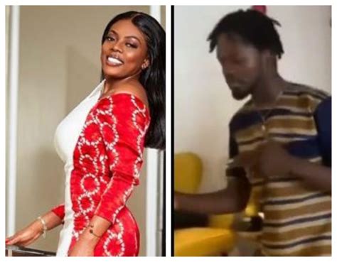 Video Fameye Surprises Nana Aba Anamoah With Birthday Performance At Her House