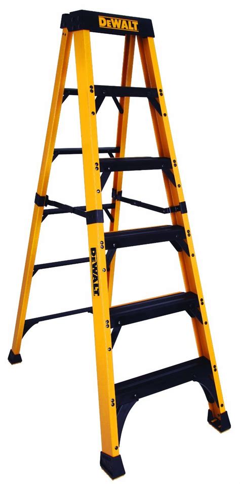 Dewalt Dxl3810 06 Fiberglass Step Ladder Type Iaa Manufacture Tested To