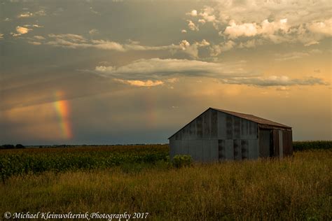 Michael Kleinwolterinks Photography Summer Storm Clouds Over Farm Country