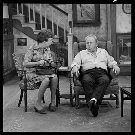 Carroll Oconnor As Archie Bunker And Jean Stapleton As