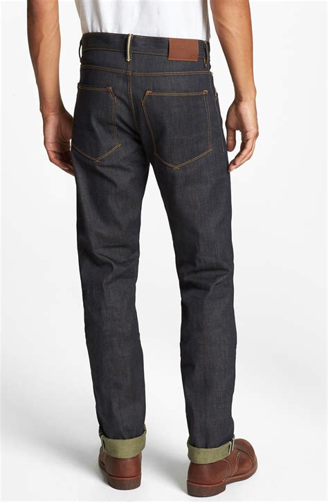 Raleigh Denim Jones Slim Fit Raw Selvedge Jeans Original Selvage