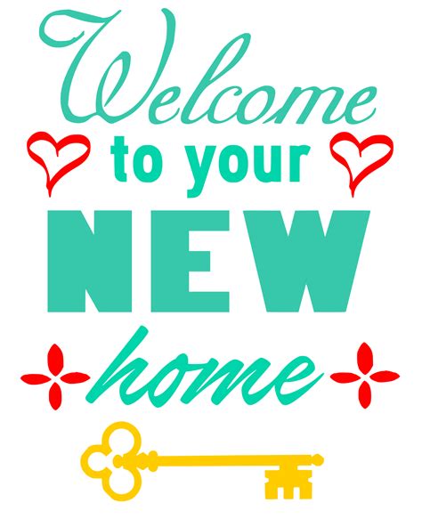 Free Welcome to your New Home SVG File - Free SVG Files