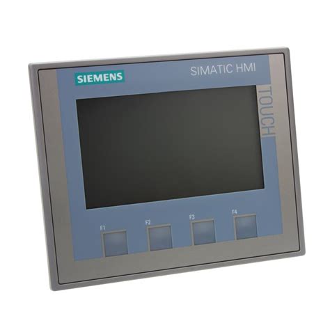 Simatic Basic Panel Siemens Ktp400 Basic Pn 6a Automation24