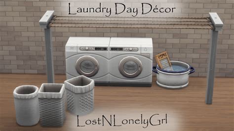 Laundry Day Appliances As Decor Mod Sims 4 Mod Mod For Sims 4