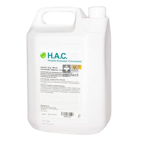 Hac Solution Flacon 5000 Ml Cl