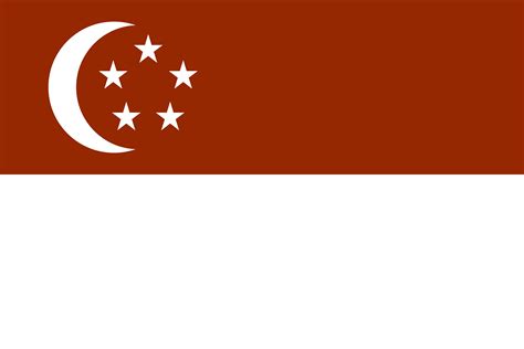 Singapore Flag Flying The Singapore Flag High With Glutinuous Rice