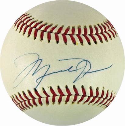 Jordan Michael Baseball Signed Wilson Signature League