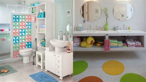 Plus, we have clever storage solutions and organization ideas for even the smallest bathrooms. Ideas for a fun bathroom for children | Real and Origin