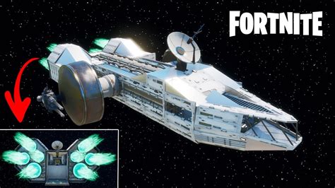Spaceship Fortnite Creative Speed Build Youtube