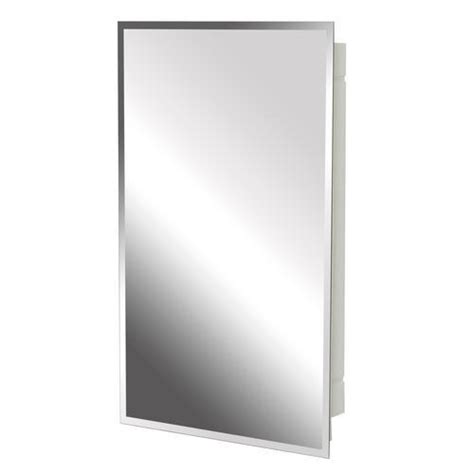 Medicine cabinet is the place where we store the pills or toiletries such as shampoo, mouth wash, shaving cream and etc. Zenith Beveled Swing Door Medicine Cabinet at Menards®