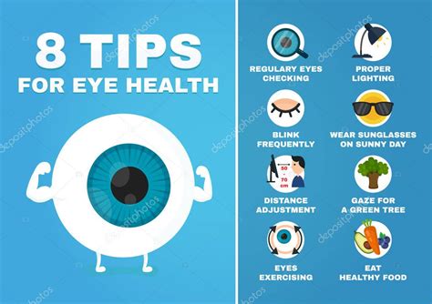 8 Consejos Para La Infografía De Salud Ocular Cómo A Los Ojos De