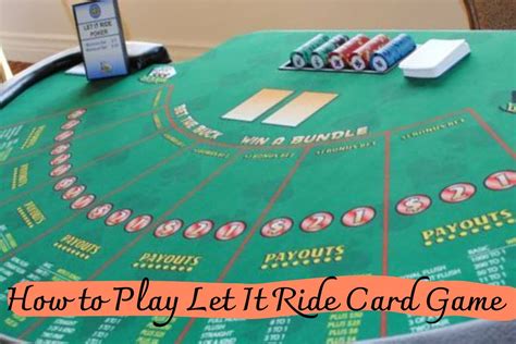 How To Play Let It Ride Card Game 2024 Elemental Path