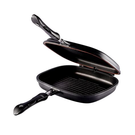 Tigaie Grill Dubla Premium Interior Marmura Antaiderenta X Cm