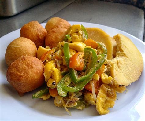 Jamaican Ackee And Saltfish With Dumplings Near Me Wah Deh Gwaan