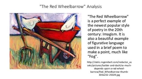 The Red Wheelbarrow Meaning Heidegger Metaphysics And Wheelbarrows