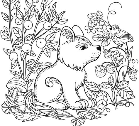 Forest Animals Coloring Pages Coloring Page Awesome Forest Animals