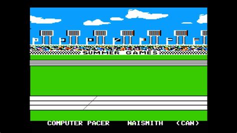 Summer Games For The Apple Ii Youtube