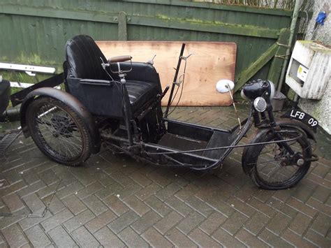 A 1940s Argson Runnymede Invalid Carriage Restoration Project Black