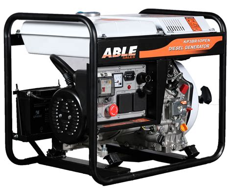 3kVA Diesel Generator 240V Generator for Sale | ABLE 3kVA Generator