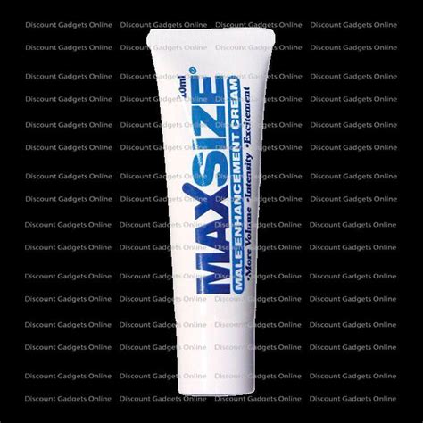 Max Size Cream Male Enhancement Erection Enlargement For Men Enlarger