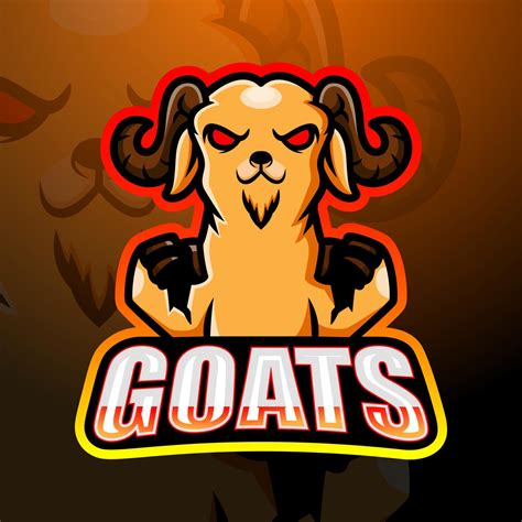 Goat Mascot Esport Logo Design 5741331 Vector Art At Vecteezy