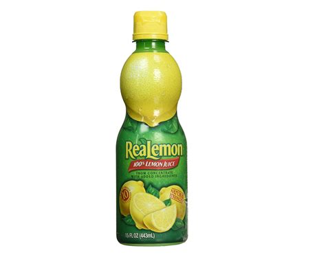 Realemon 100 Lemon Juice 15 Ounce Safestart Iaq